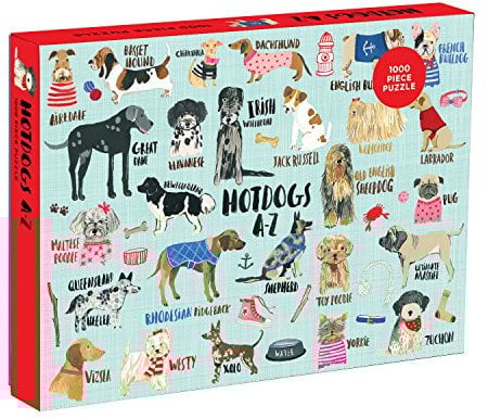 Hot Dogs A-Z 1000 Piece Puzzle