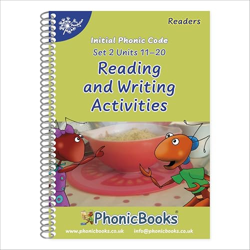 Phonic Books Dandelion Readers Reading and Writing Activities Set 2 Units 11-20: Consonant digraphs and simple two-syllable words (Phonic Books Beginner Decodable Readers)