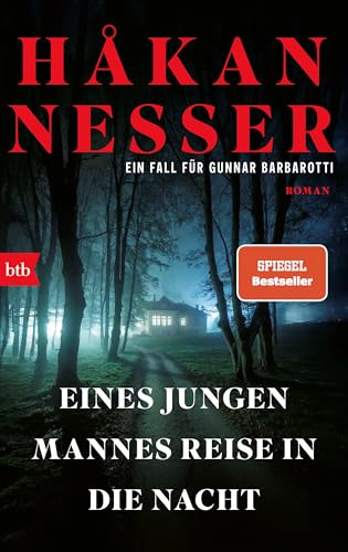 Eines jungen Mannes Reise in die Nacht: Roman (Gunnar Barbarotti, Band 9)