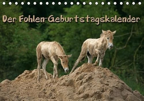Der Fohlen-Geburtstagskalender (Tischkalender immerwährend DIN A5 quer): Lebensfreude pur - Pferdekinder (Tischkalender, 14 Seiten) (CALVENDO Tiere) [Kalender] [Jun 10, 2013] Berg, Martina