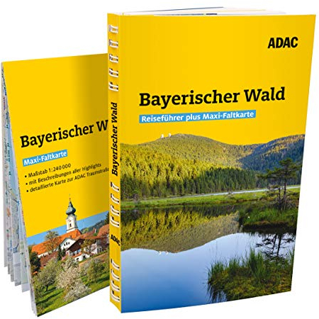 ADAC Reiseführer plus Bayerischer Wald: Mit Maxi-Faltkarte und praktischer Spiralbindung