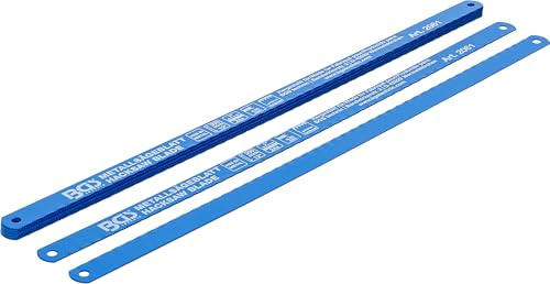 BGS 2061 | Metallsägeblätter | HSS flexibel | 13 x 300 mm | 10-tlg. | Stärke 0,65 mm | 24 Zähne per Zoll