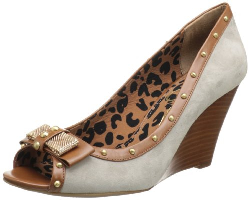 Jessica Simpson Footwear Damen Neeson Bootie, Grau (Elephant Grey Kinder-Wildleder), 41 EU