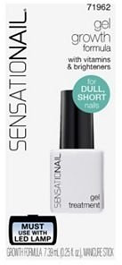 SensatioNail Nail Growth Formula Gel Treatment 71962, 0.25 fl oz by Sensationail