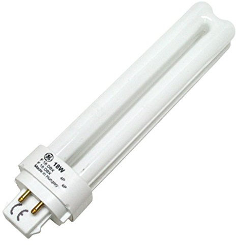 (25 Pack) GE 97601 F18DBX/841/ECO4P 18-Watt 4100K 4-Pin Double Biax Compact Fluorescent Lamp