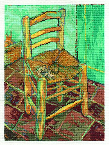 DMC National Gallery Cross Stitch Kit - Van Gough's Chair