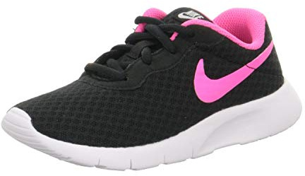 Nike - Tanjun (gs) - Competition Running Shoes - Girl, Black Hyper Pink White 061, 11 US