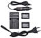 DSTE 2-Pacco BP-727 Batteria + DC131E Caricabatteria Compatibile per Canon BP727 BP727F VIXIA HF M50 M52 M56 M60 M500 M506 R30 R32 R36 R40 R42 R50 R52 R56 R300 R306 R308 R400 R500 R506