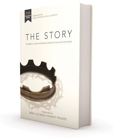 NIV, The Story, Hardcover, Comfort Print: The Bible as One Continuing Story of God and His People