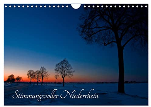 Stimmungsvoller Niederrhein (Wandkalender 2026 DIN A4 quer), CALVENDO Monatskalender: Typische niederrheinische Landschaften stimmungsvoll ins Bild gesetzt (CALVENDO Natur)