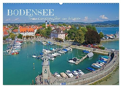 Bodensee - Traumlandschaften am Wasser (Wandkalender 2026 DIN A2 quer), CALVENDO Monatskalender: Traumhafte Landschaften am Bodensee (CALVENDO Orte)