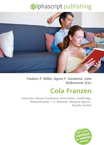 Cola Franzen: American Literary Translators Association, Cambridge, Massachusetts, I. A. Richards, Marjorie Agosín, Claudio Guillén