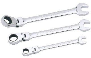 Draper - Combination Spanner with Ratchet Flexible Head 15 mm