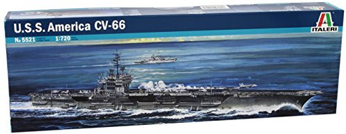 Italeri - I5521 - Maquette - Bateau - Porte-avion USS America - Echelle 1:700