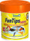 Tetra FunTips Tablets – Comprimidos de alimento que se adhieren al cristal del acuario, para supervisar a los peces, 75 comprimidos