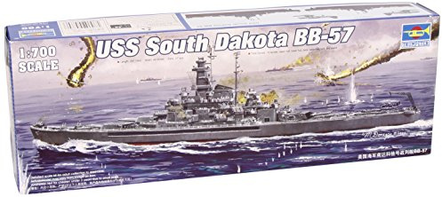 Trumpeter 1:700 - USS South Dakota Battleship BB-57
