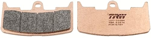TRW MCB747SV Brake Pad Set Disc Brake Sinter Street Compatible for Buell XB-12STT 2007-2008 Front Axle and Other Vehicles
