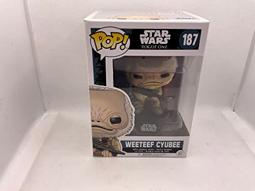Funko 14874 Pop Bobble Star Wars Rogue One Weeteef Cyubee Figure