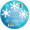 Ursus 3117500 - Faltblätter Eiskristalle, 100 Blatt Tonzeichenpapier 130 g/qm, hochweiß, Durchmesser ca. 12 cm, durchgefärbt, hohe Farbbrillanz und Lichtbeständigkeit, inklusive Bastelanleitung