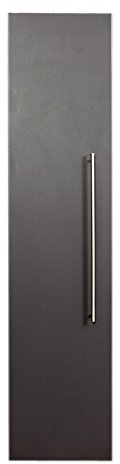 Posseik Homeline Hochschrank, 16 mm MDF, anthrazit seidenglanz, One Size