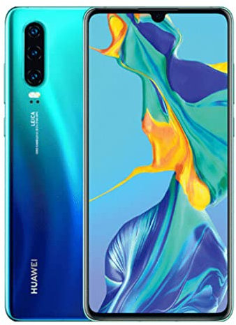 HUAWEI P30 6Go de RAM / 128Go Double Sim Bleu (Reconditionné)