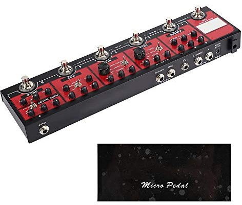 Wandisy May Gifts Compressor Guitar Pedal, Mini Analog Compressor Electric Guitar Effect Pedal True Bypass Metal Shell