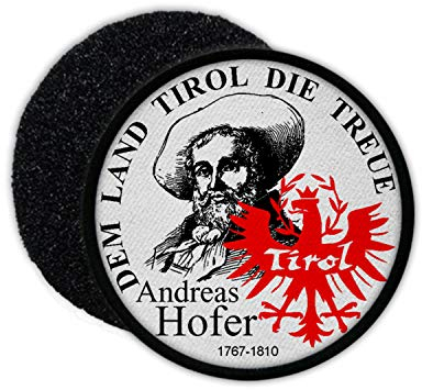 Copytec 9cm Patch Andreas Hofer Tirol Abzeichen Adler Südtirol Andenken Heimat #33540