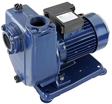 Pro-Lift-Werkzeuge Wasserpumpe 1100W Zentrifugalpumpe selbstansaugend 400 l/min Gartenpumpe 230V Brunnenpumpe Kreiselpumpe Klarwasserpumpe Hauswasserwerk Pumpe Brunnen Garten