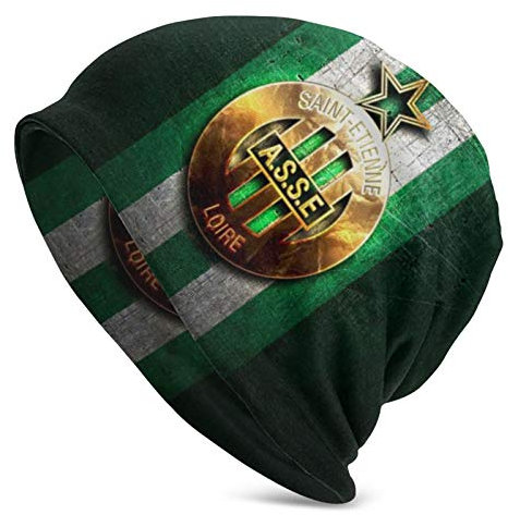 Bdgajdka A-S Saint-Etienne Unisex Beanie Mütze Strickmütze Warme Mütze Wolle Strickmütze