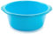 Tradineur - Cubo, Barreño, Tina Multiusos - Fabricado en plástico - Producto y Utensilio de Limpieza - Forma Redonda - Capacidad de 20 litros - Ø 48 cm - Color Azul