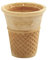 wisefood Eiswaffel, 570 Waffelbecher klein Ø 56mm perfekt für Softeis, essbare und knusprige Softeiswaffel, Alternative zu Plastik Eisbechern