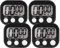 4 Piezas Alarma Fuerte Temporizador Cocina, Magnético Digital Timer con Pantalla Grande, Time Timer en Niños para Estudiar, Trabajar, Hacer Ejercicio