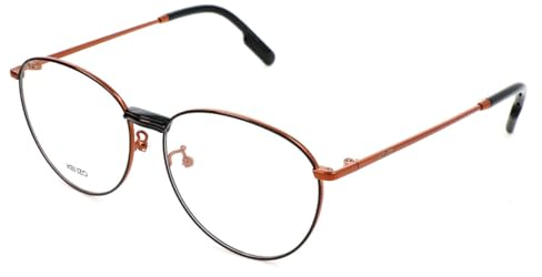 Kenzo KZ 50013F Asian Fit 036 55 Unisex Brille, Bronze-Schwarz, 55