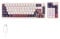 ELMWAY KZZI K68 PRO Mechanical Keyboard K20 Numpad Kit – 65% Compact, Triple Mode (BT*3/2.4G/USB-C), RGB Backlit, Wireless & Hot-Swap, US Layout – Pink-Purple