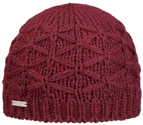 Seeberger Annelie Strickmütze Damenmütze Wintermütze Beanie Damen - mit Futter Winter Herbst-Winter