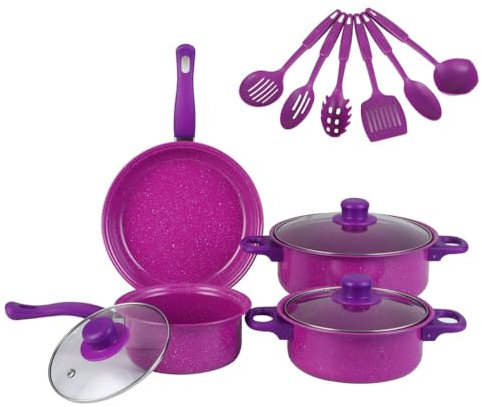MIIKHI Juego de ollas eléctricas antiadherentes para el hogar, utensilios de cocina (como se muestra para todos) (como se muestra para todos) (como se muestra para todos)