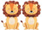 VIKY® 2 Stk Löwe Folienballon Tiere,Löwe Luftballons Tiere Formen,Waldtiere Löwe Geburtstag Luftballons,Dschungel Deko Geburtstag,Löwen Deko Ballon für Kindergeburtstag Deko,Safari Tiere Thema Party