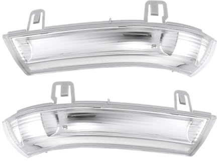 2 Stück Blinker für Volkswagen VW GTI, Golf 5/6 Wagon/Plus, Sharan, Eos, Passat; SEAT Alhambra; SKODA Superb Spiegel Blinker Seitenblinker Blinkleuchte