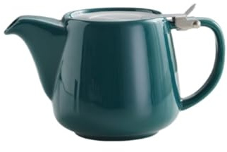 WEYFH Théière en céramique résistante aux hautes températures, théière, théière, cafetière, récipient d'infusion, théières (vert, 580 ml)