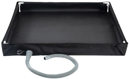 Bac de Douche Portable, Plateau de Tente de Douche, bac de récupération d'eau Pliable Multifonctionnel, Design léger, étanche, Construction compacte Robuste pour Voyage, Plage, Camping-Car, Camping