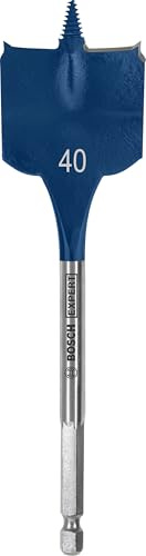 Bosch 1x EXPERT Self Cut Speed Spade Drill Bits | for Softwood, Particleboard, Ø 40,00 mm, Professional Accessory Drill Driver