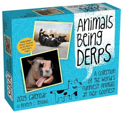 Animals Being Derps 2025 Day-to-Day Calendar