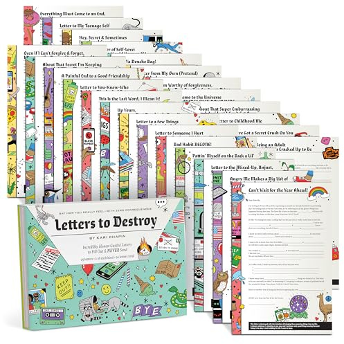 Knock Knock Letters to Destroy Journal