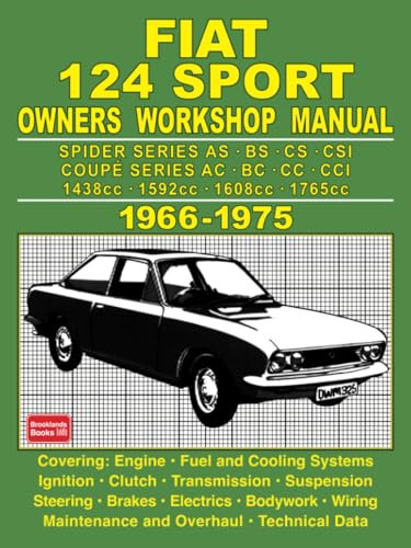Fiat 124 Sport Owners Workshop Manual 1966-1975