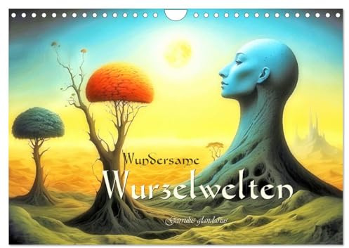 Wundersame Wurzelwelten (Wandkalender 2026 DIN A4 quer), CALVENDO Monatskalender: Ein surrealistischer Spaziergang (CALVENDO Kunst)