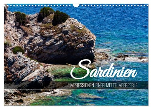 Sardinien - Impressionen Einer Mittelmeerperle (Wandkalender 2026 DIN A3 quer), CALVENDO Monatskalender: Entdecken Sie die magische Vielfalt der ... exquisiten Fotokalender (CALVENDO Orte)