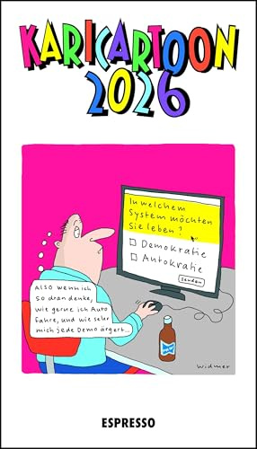 KARICARTOON 2026: 365 Kari-Cartoons von 90 ZeichnerInnen