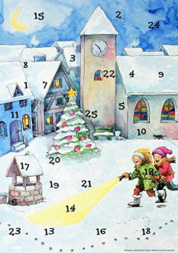 Lena und die Weihnachtsdetektive: Fensterbild-Adventskalender mit Begleitheft: Fensterbild-Adventskalender mit Begleitheft, ab 8 Jahre