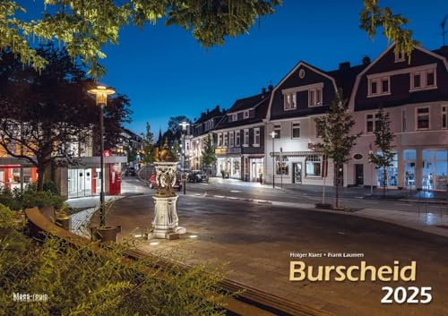 Burscheid 2025 Bildkalender A3 quer, spiralgebunden