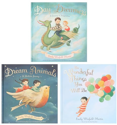 Dreamy & Magical By Emily Winfield Martin 3 Books Collection Box Set (Dream Animals: A Bedtime Journey, Day Dreamers: A Journey of Imagination & The Wonderful Things You Will Be)